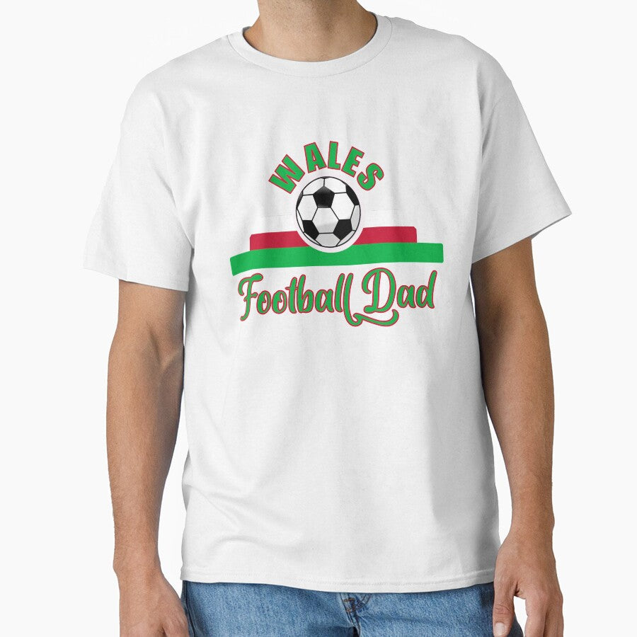 Wales Football Dad Father's Day Euro 2021 Welsh Team - Adult & Kids T-Shirts, Sweatshirts & Hoodies apparel design preview 1