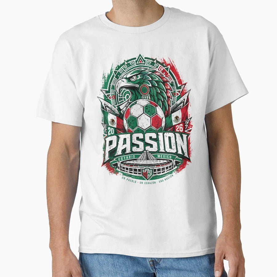 Mexico City Soccer Stadium Historic T-Shirt - Fun Novelty Design Unisex - T-Shirt, Sweatshirt, Hoodie