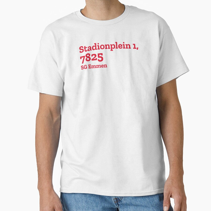 Stadion Emmen Adresontwerp by The Chuck Wagon - Adult & Kids T-Shirts, Sweatshirts & Hoodies apparel design preview 1