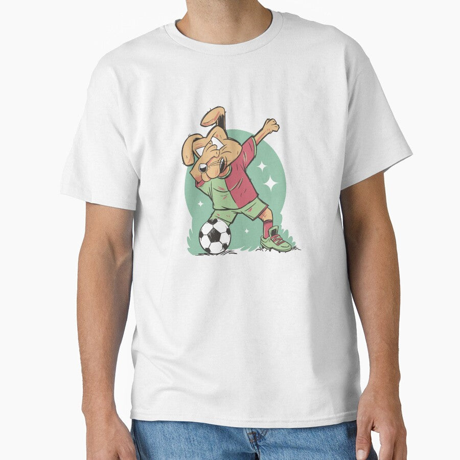 Dabbing football dog by DerSenat - Adult & Kids T-Shirts, Sweatshirts & Hoodies apparel design preview 1