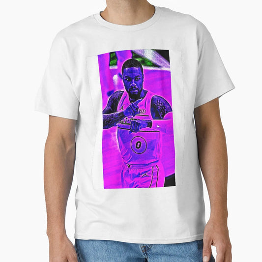 0 Damian Lillard T-Shirt - Graphic Print for Adults - T-Shirt, Sweatshirt, Hoodie