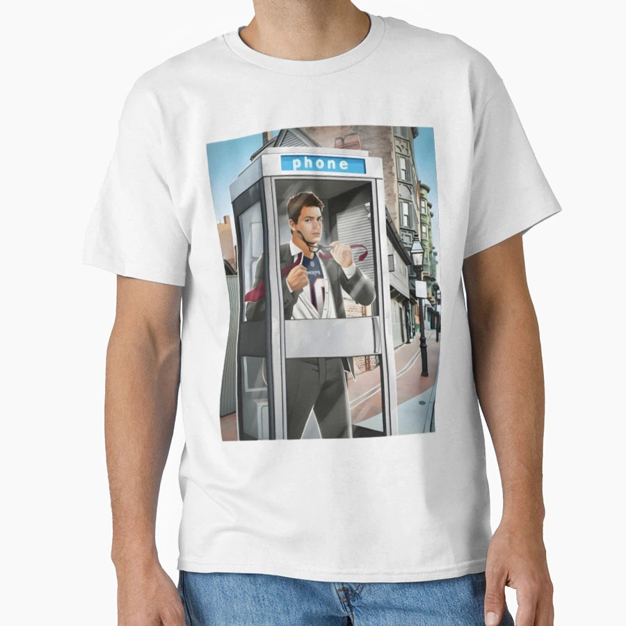 New England Patriots Drake Maye Phone T-Shirt - Aesthetic Graphic Men Women - T-Shirt, Sweatshirt, Hoodie