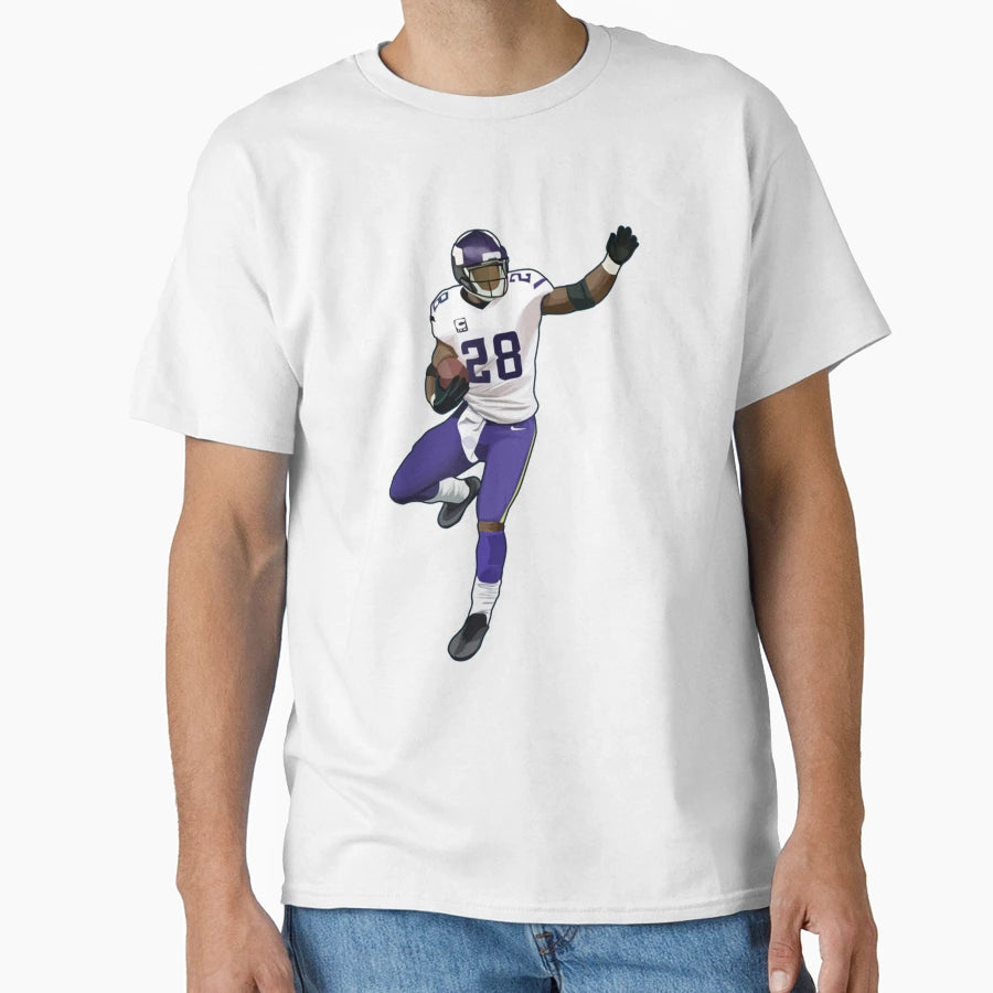 Adrian Peterson Jump T-Shirt - Unique Graphic Men Women - T-Shirt, Sweatshirt, Hoodie