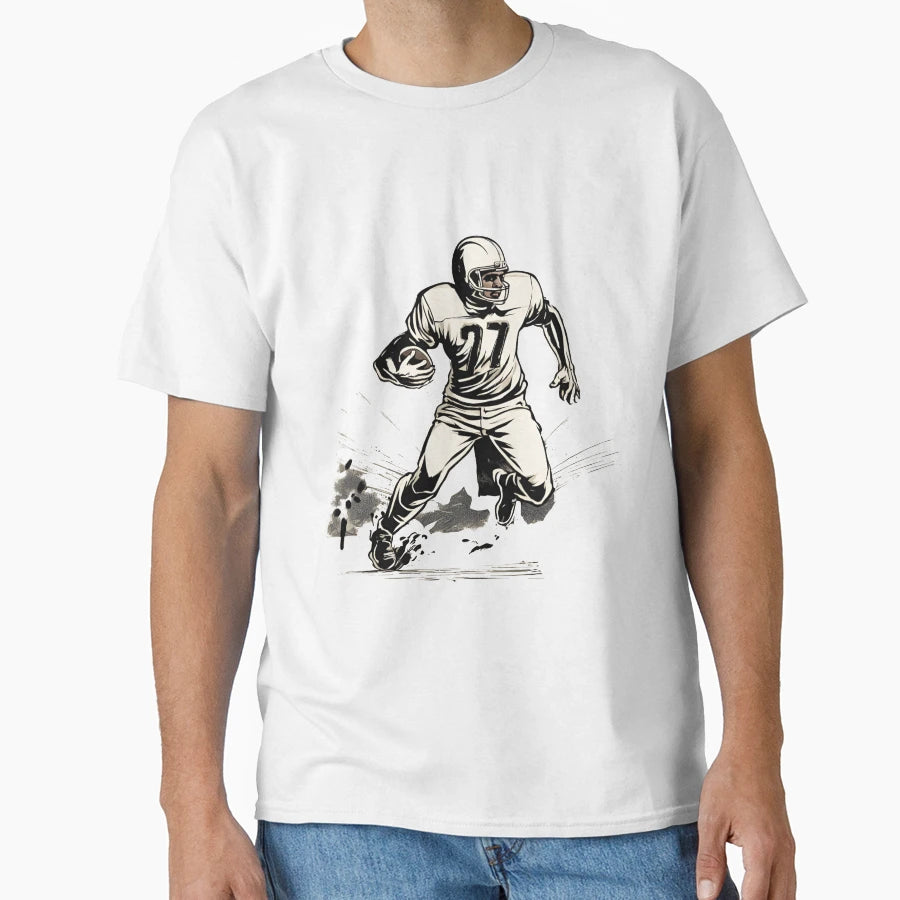 Football T-Shirt - Fun Novelty Design for Adults - T-Shirt, Sweatshirt, Hoodie