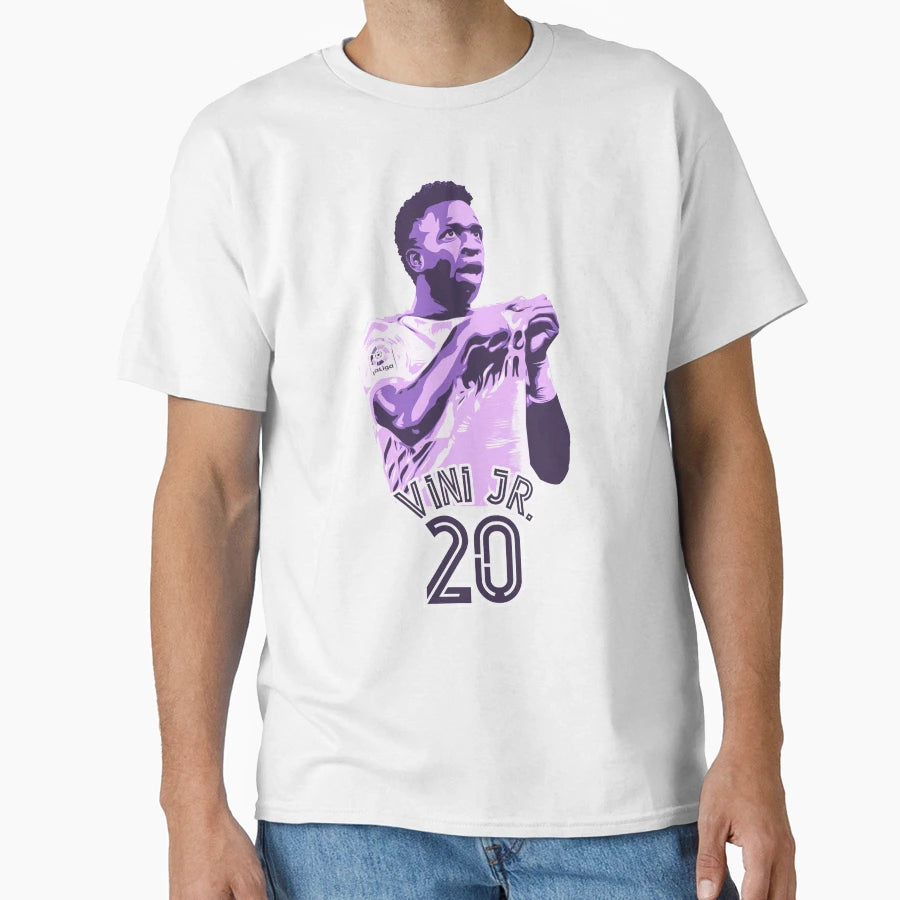 Vini Jr 20 T-Shirt - Fun Novelty Design for Adults - T-Shirt, Sweatshirt, Hoodie