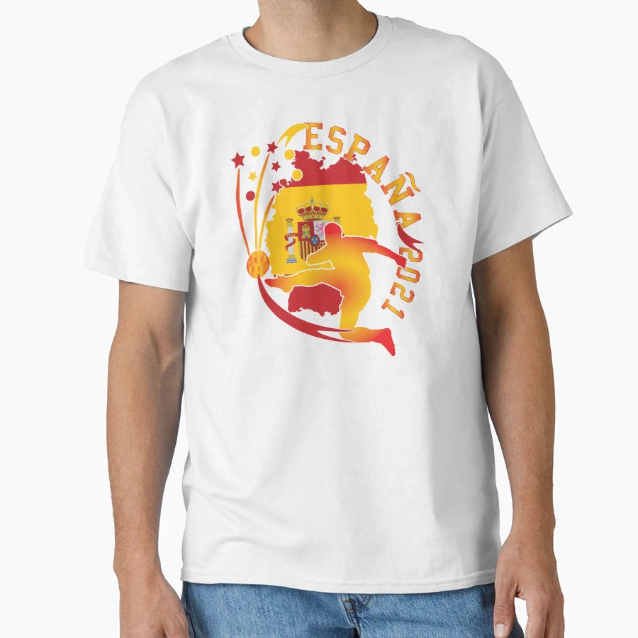 Spain Football 2021 Espana Flag Spain T-Shirt - Novelty Apparel Men Women - T-Shirt, Sweatshirt, Hoodie