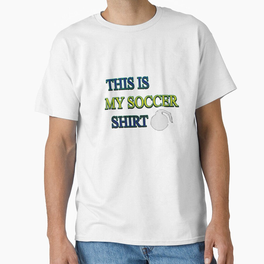 Soccer lover typography by Mudikeys - Adult & Kids T-Shirts, Sweatshirts & Hoodies apparel design preview 1