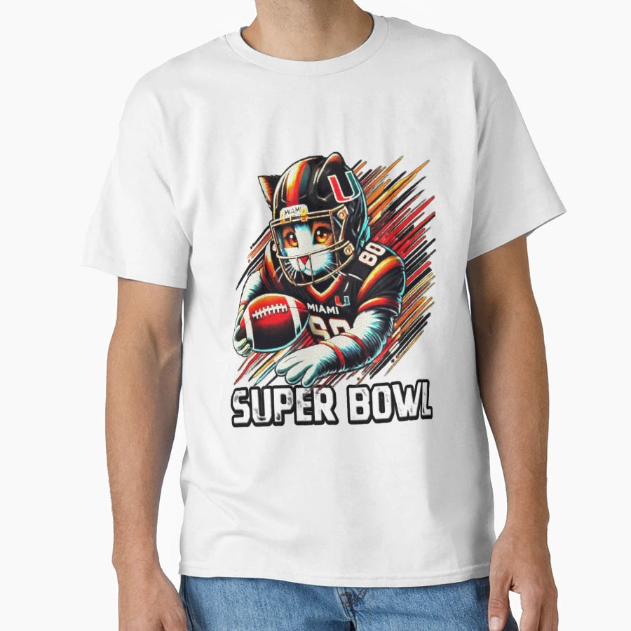 Super Bowl 2025 Louisiana Super T-Shirt - Graphic Print Men Women - T-Shirt, Sweatshirt, Hoodie