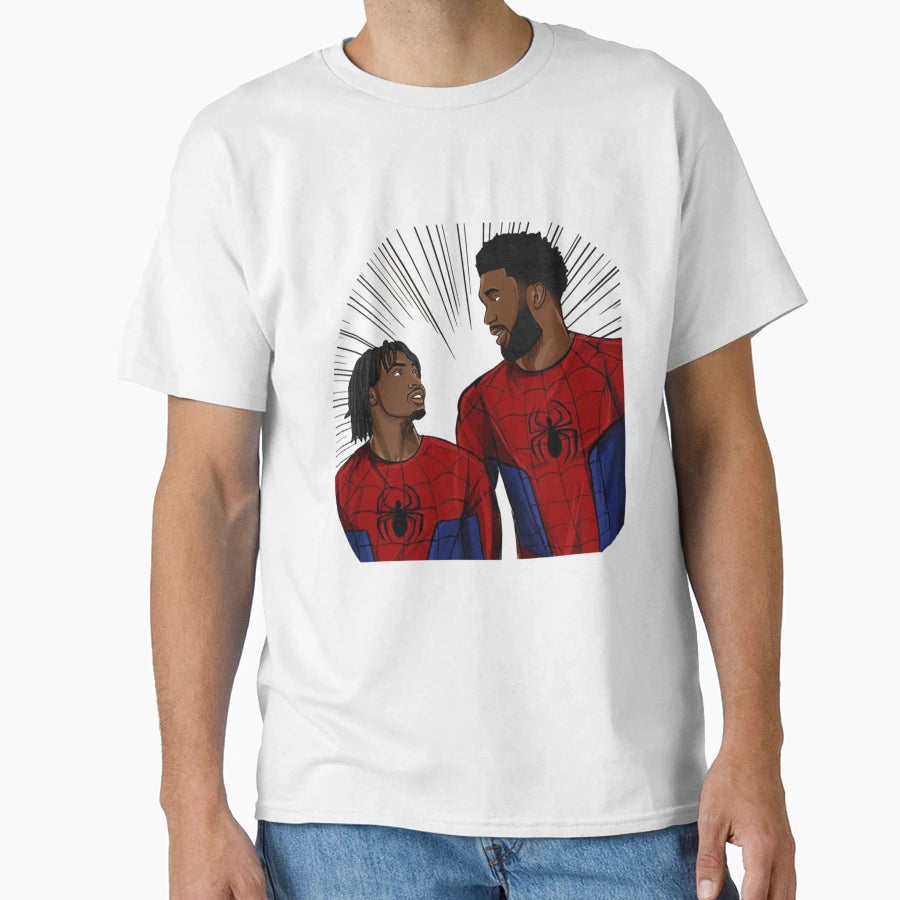Tyrese Maxey Spider Funny T-Shirt - Graphic Print Men Women - T-Shirt, Sweatshirt, Hoodie