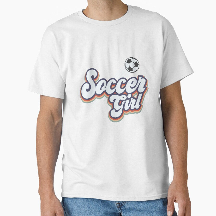 Soccer Girl Woman Ball Player Champion by - Adult & Kids T-Shirts, Sweatshirts & Hoodies apparel design preview 1