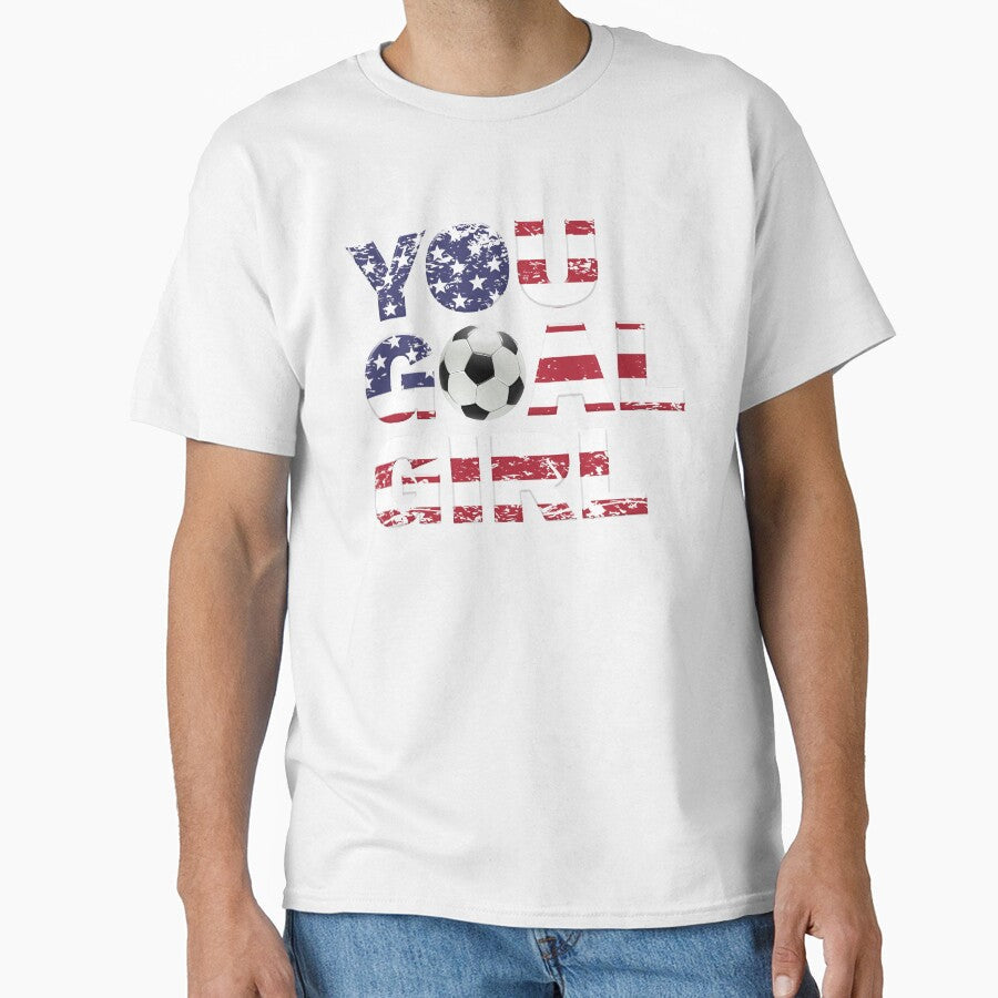 You Goal Girl Womens Soccer Fan Team by Bria Jackson - Adult & Kids T-Shirts, Sweatshirts & Hoodies apparel design preview 1
