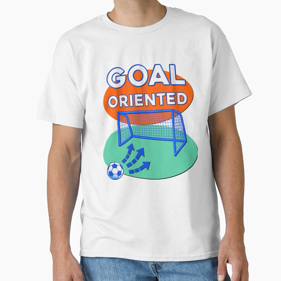Soccer Goal Oriented by DaveDanchuk - Adult & Kids T-Shirts, Sweatshirts & Hoodies apparel design preview 1
