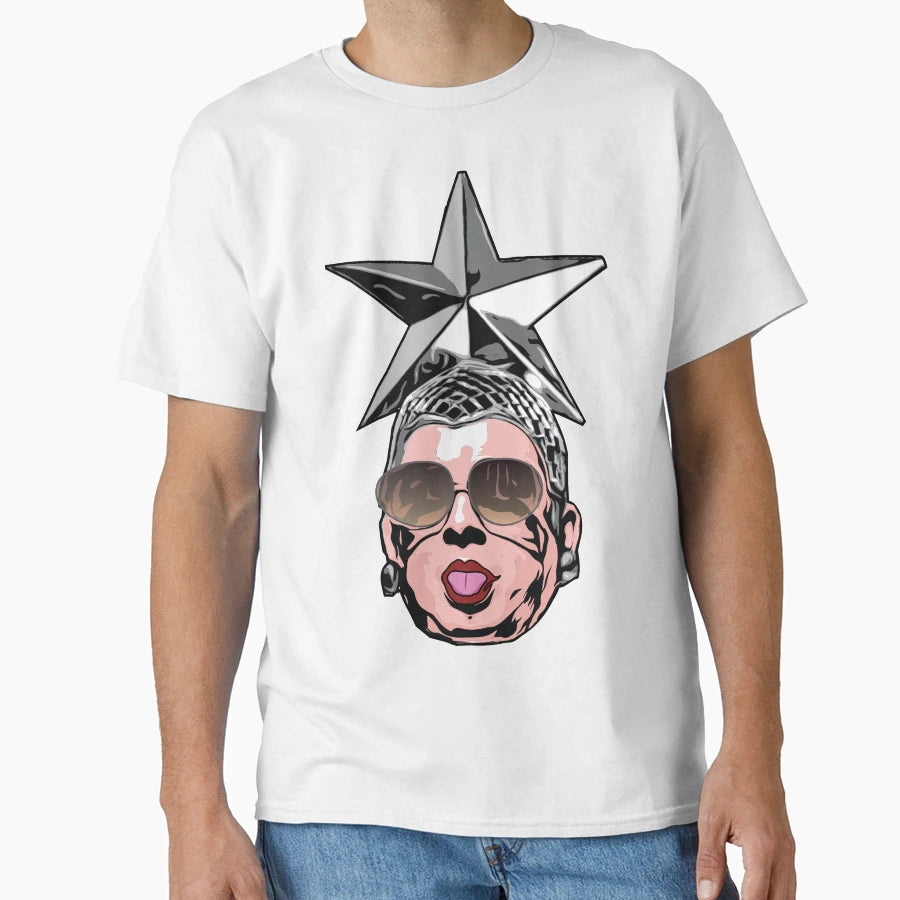 Verka Serduchka Ukraine Eurovision T-Shirt - Minimalist Print Men Women - T-Shirt, Sweatshirt, Hoodie