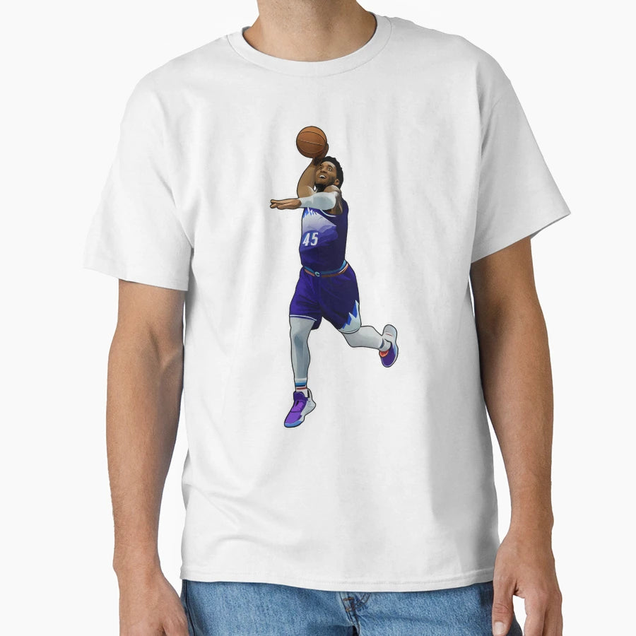 Donovan Mitchel Utah Jazz T-Shirt - Minimalist Print for Adults - T-Shirt, Sweatshirt, Hoodie