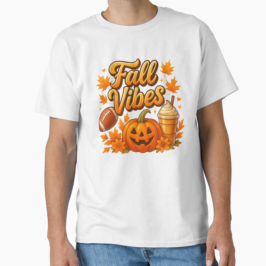 Autumn Vibes T-Shirt - Streetwear Style for Adults - T-Shirt, Sweatshirt, Hoodie