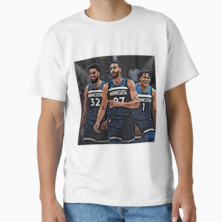 Minnesota Timberwolves Big 3 T-Shirt - Novelty Apparel Men Women - T-Shirt, Sweatshirt, Hoodie
