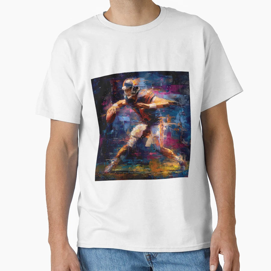 Studies Motion And Impact American T-Shirt - Graphic Print for Adults - T-Shirt, Sweatshirt, Hoodie