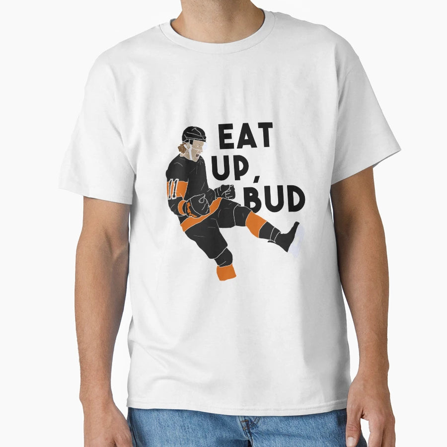 Travis Konecny Chirps T-Shirt - Fun Novelty Design Men Women - T-Shirt, Sweatshirt, Hoodie
