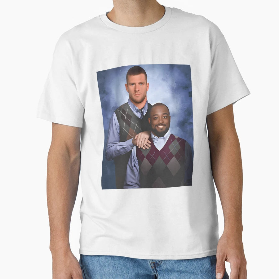 Mike Tomlin T J Watt Step Brothers T-Shirt - Trendy Graphic Unisex - T-Shirt, Sweatshirt, Hoodie