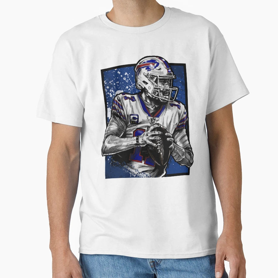 Qb Ready To Throw T-Shirt - Novelty Apparel Men Women - T-Shirt, Sweatshirt, Hoodie