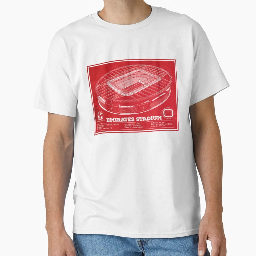 Emirates Stadium T-Shirt - Streetwear Style Men Women - T-Shirt, Sweatshirt, Hoodie