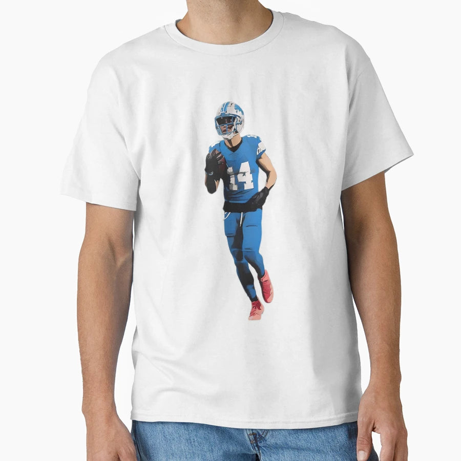 Amon Ra St Brown Detroit Lions Football T-Shirt - Trendy Graphic Unisex - T-Shirt, Sweatshirt, Hoodie
