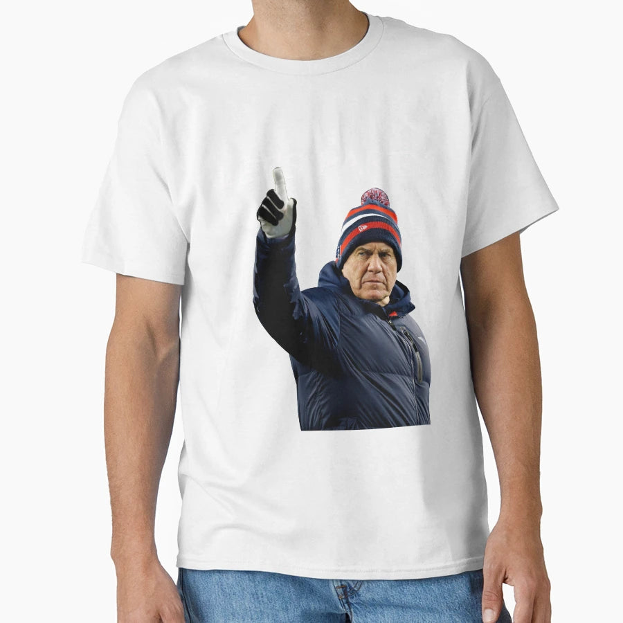 Bill Belichick T-Shirt - Aesthetic Graphic for Adults - T-Shirt, Sweatshirt, Hoodie