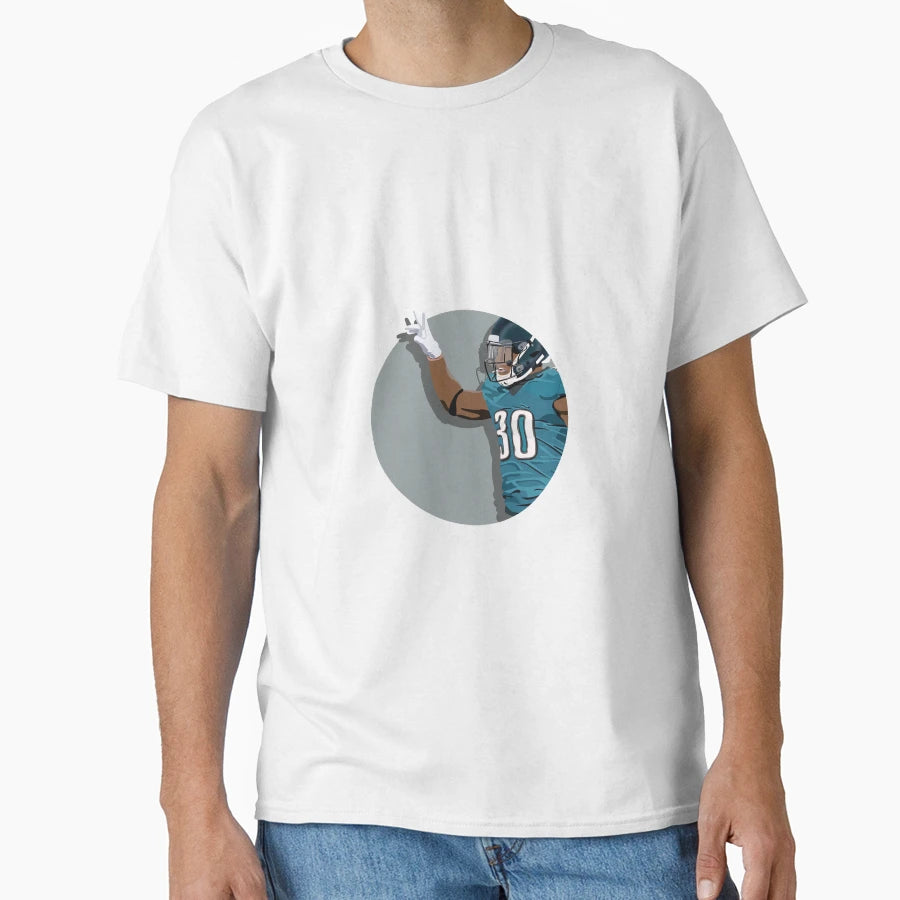 Corey Clement T-Shirt - Custom Art Print for Adults - T-Shirt, Sweatshirt, Hoodie