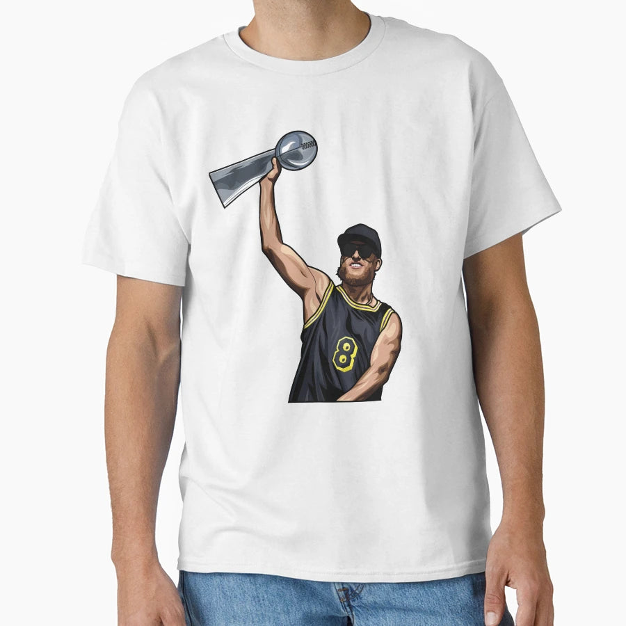 Cooper Kupp Trophy Kobe Bryant Jersey T-Shirt - Aesthetic Graphic Unisex - T-Shirt, Sweatshirt, Hoodie