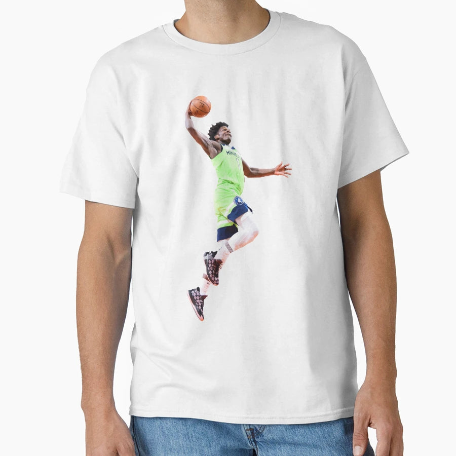 Anthony Edwards 1 High Dunk T-Shirt - Custom Art Print Unisex - T-Shirt, Sweatshirt, Hoodie