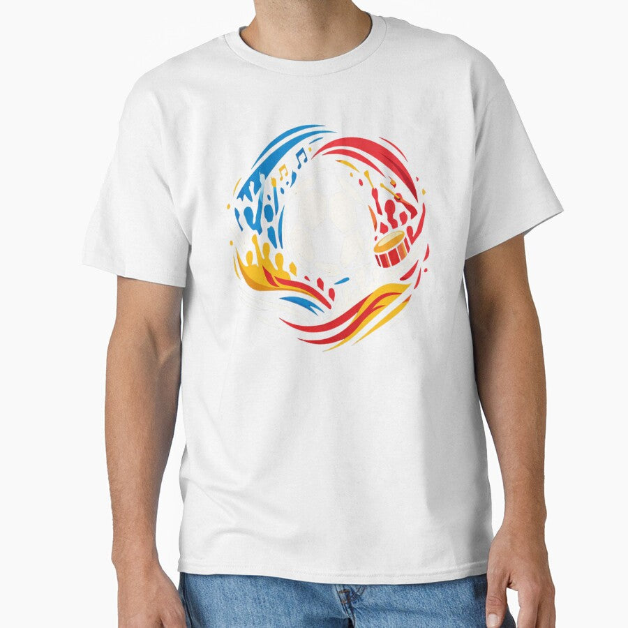 Match Day Energy Abstract Football Art by RMTrendy - Adult & Kids T-Shirts, Sweatshirts & Hoodies apparel design preview 1
