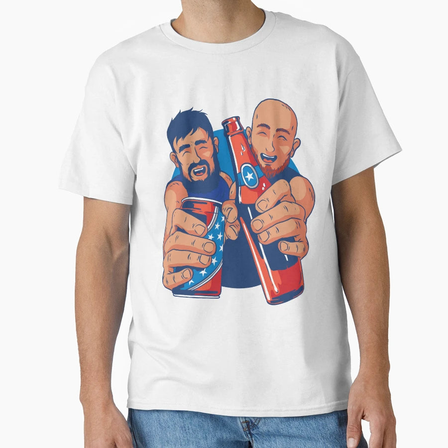 American Beer Friends T-Shirt - Aesthetic Graphic Unisex - T-Shirt, Sweatshirt, Hoodie