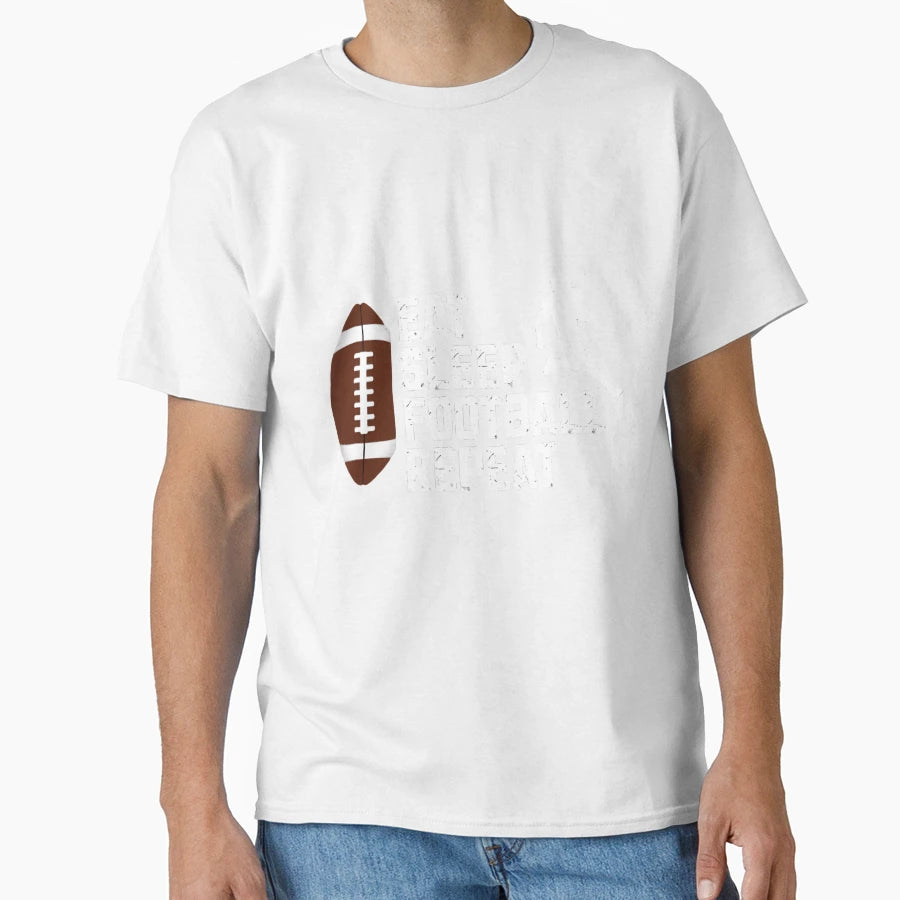 Eat Sleep Football Repeat Game Day T-Shirt - Streetwear Style for Adults - T-Shirt, Sweatshirt, Hoodie