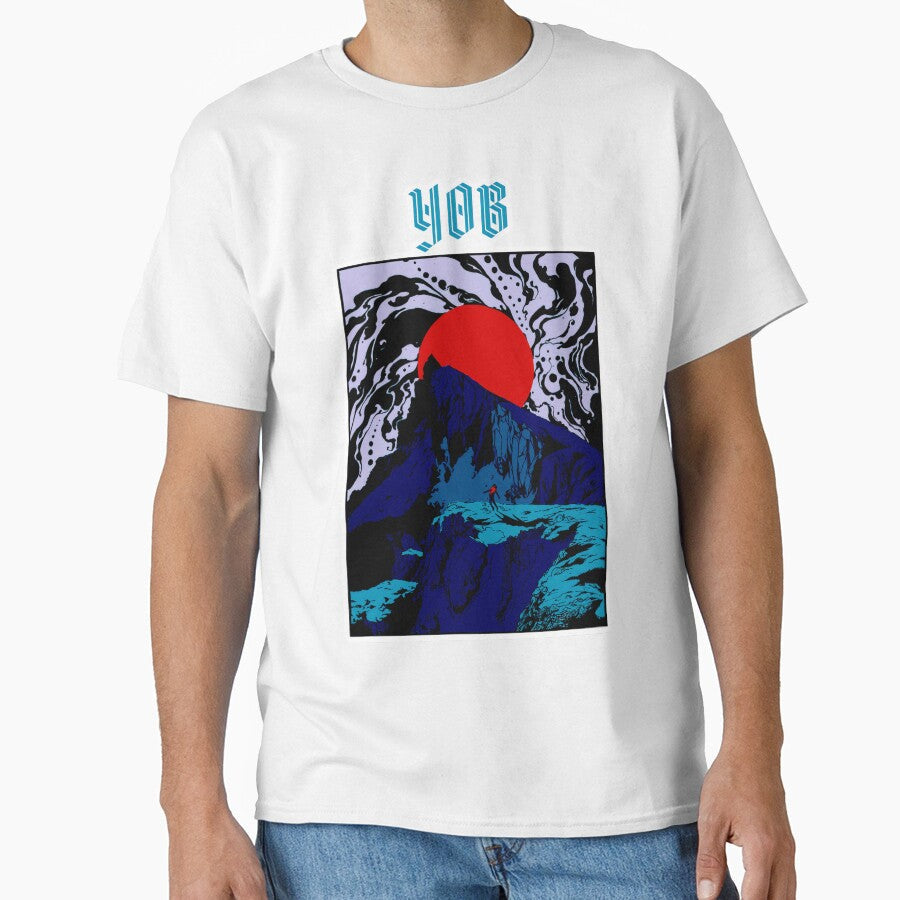 Red moon mountain by Peoppon1986 - Adult & Kids T-Shirts, Sweatshirts & Hoodies apparel design preview 1