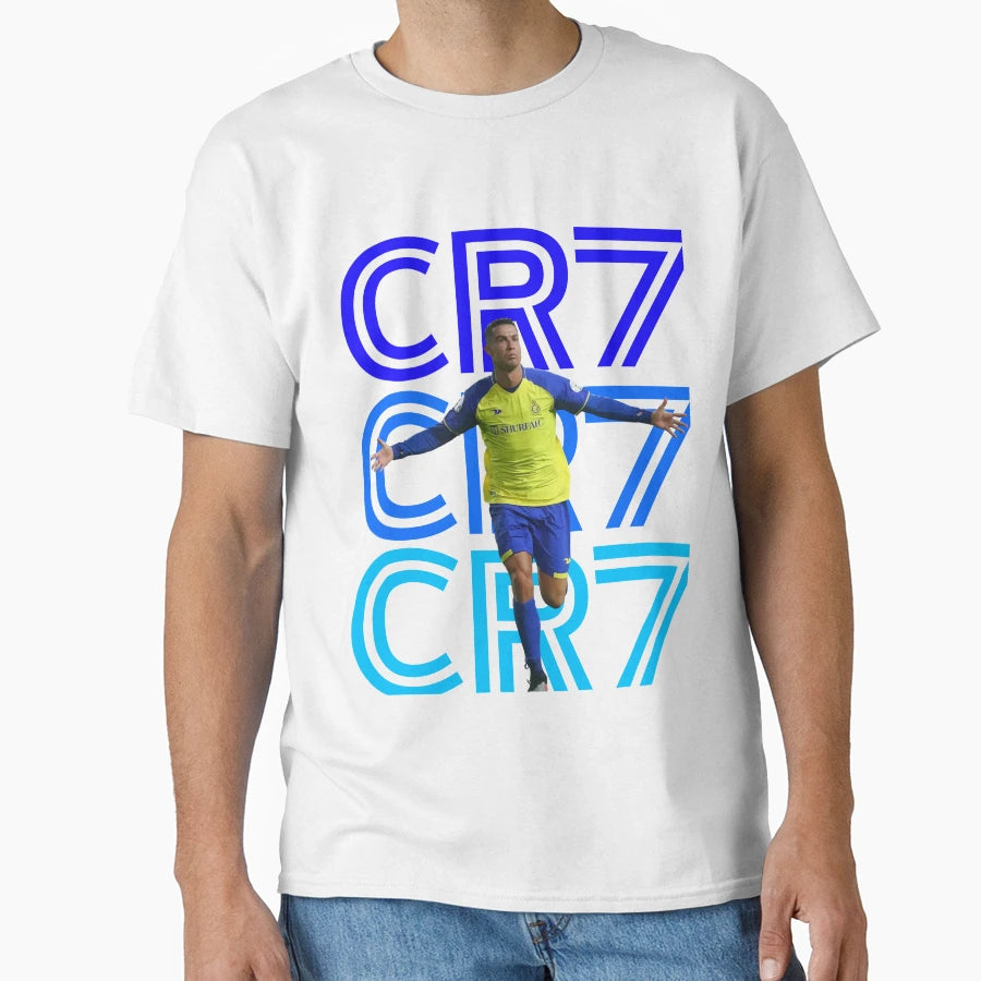 Christiano Ronaldo Cr7 T-Shirt - Minimalist Print for Adults - T-Shirt, Sweatshirt, Hoodie