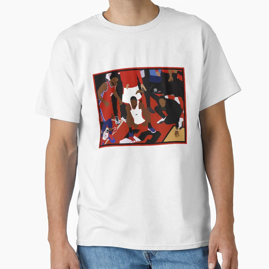 Kawhi Leonard Game Winner Celebration T-Shirt - Novelty Apparel Unisex - T-Shirt, Sweatshirt, Hoodie