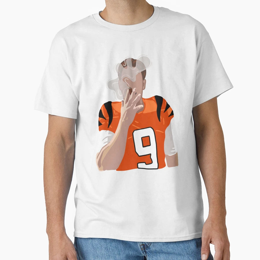 JB Smoking Cigar T-Shirt - Custom Art Print Men Women - T-Shirt, Sweatshirt, Hoodie