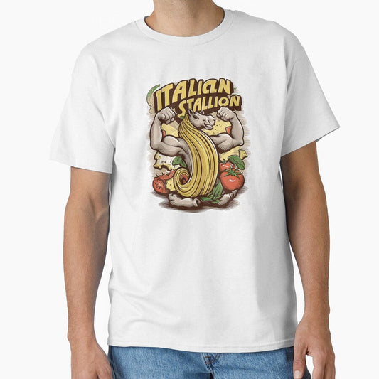 ''Italian Stallion'' Funny Proud to be by Witty - Adult & Kids T-Shirts, Sweatshirts & Hoodies apparel design preview 1