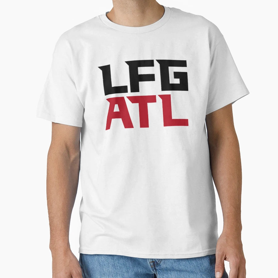 Lfg Atl White T-Shirt - Fun Novelty Design Unisex - T-Shirt, Sweatshirt, Hoodie