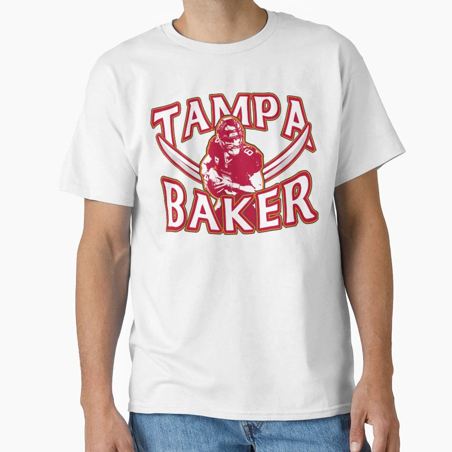 Baker Mayfield Tampa Baker Short Sleeve T-Shirt - Graphic Print for Adults - T-Shirt, Sweatshirt, Hoodie