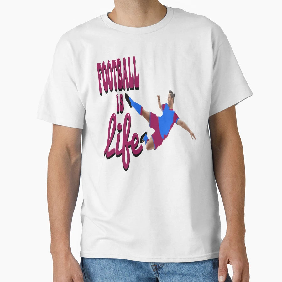 Football Is Life T-Shirt - Fun Novelty Design Unisex - T-Shirt, Sweatshirt, Hoodie