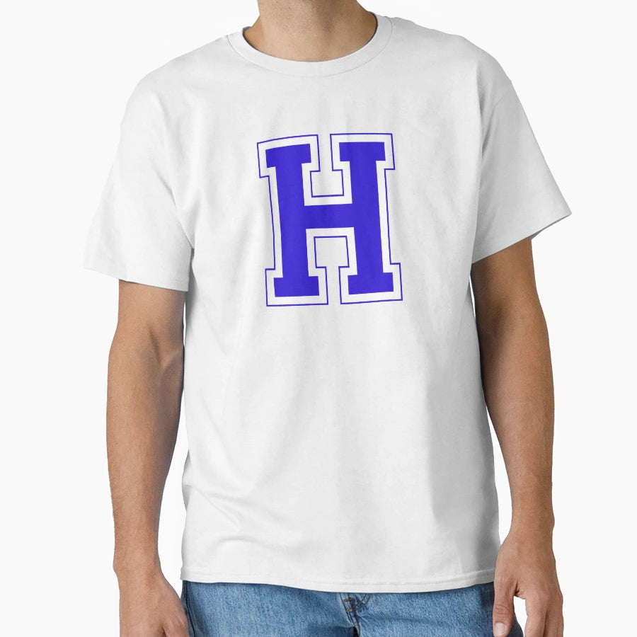 Varsity Letter H T-Shirt - Novelty Apparel Unisex - T-Shirt, Sweatshirt, Hoodie