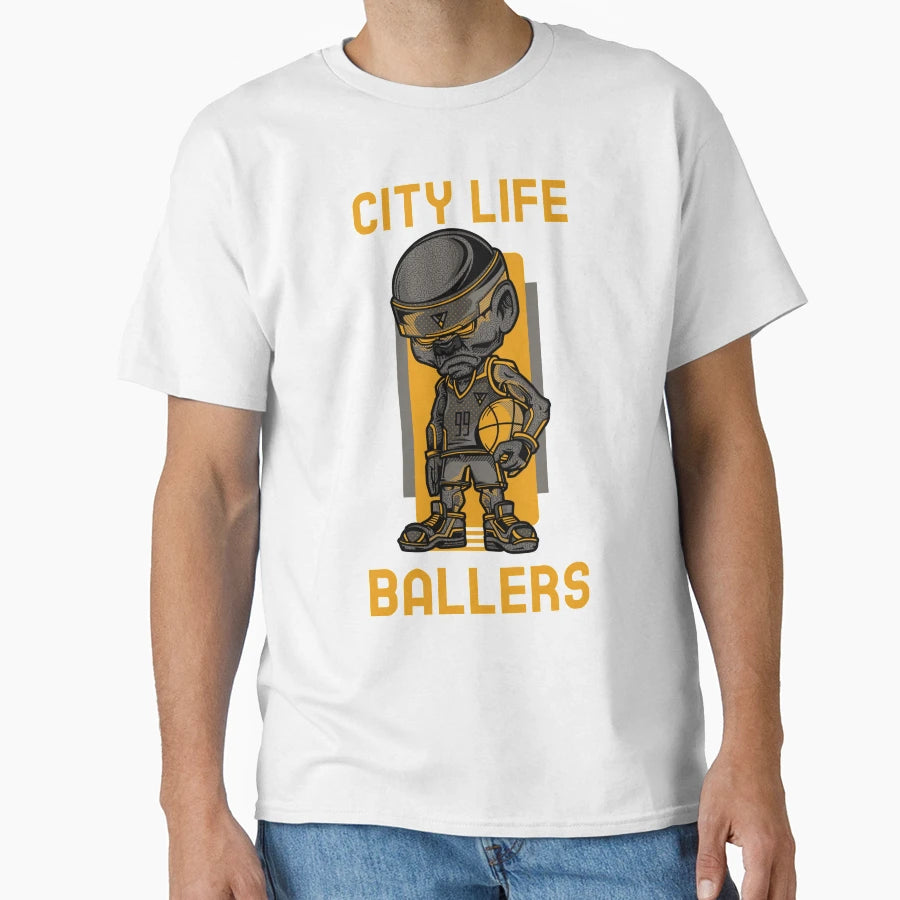 City Life Ballers T-Shirt - Graphic Print Men Women - T-Shirt, Sweatshirt, Hoodie