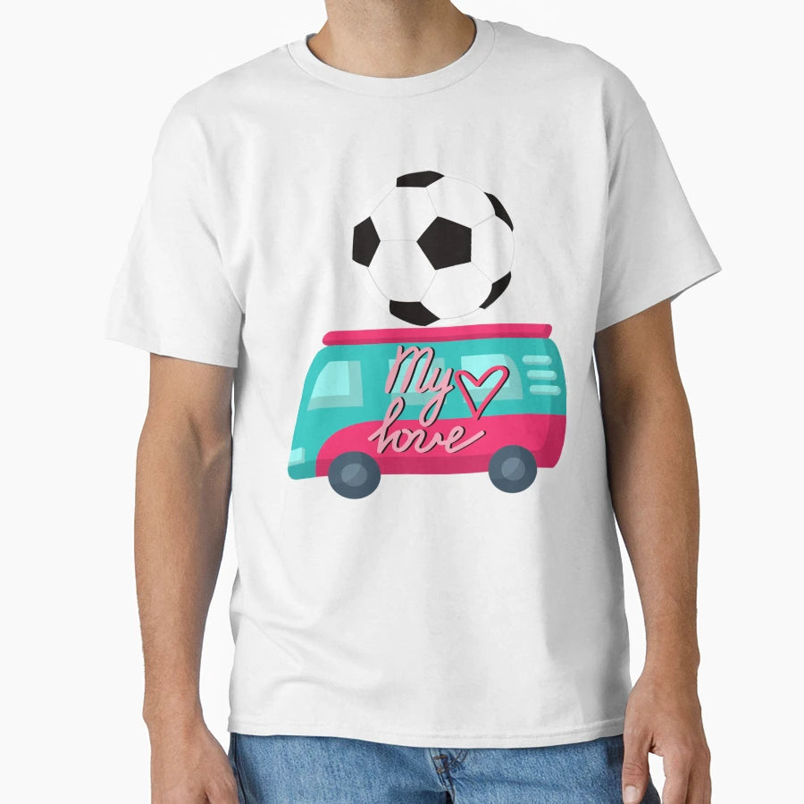 My Second Love Is Football T-Shirt - Unique Graphic Men Women - T-Shirt, Sweatshirt, Hoodie