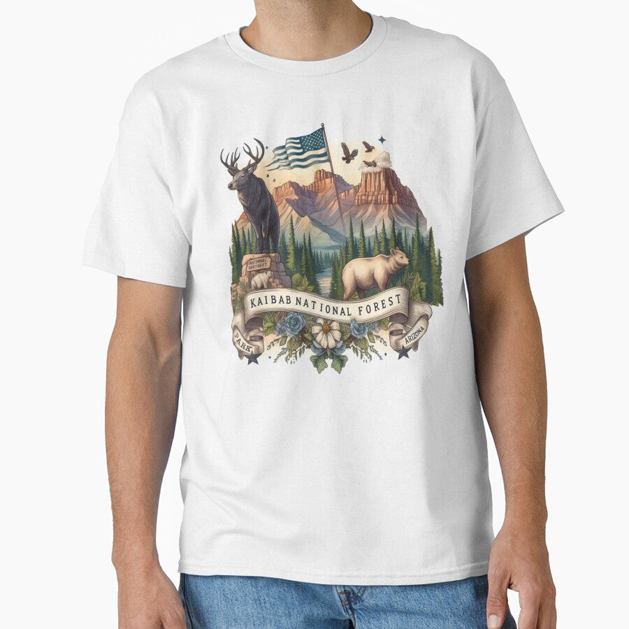 Kaibab National Forest, Arizona by devonclemon - Adult & Kids T-Shirts, Sweatshirts & Hoodies apparel design preview 1