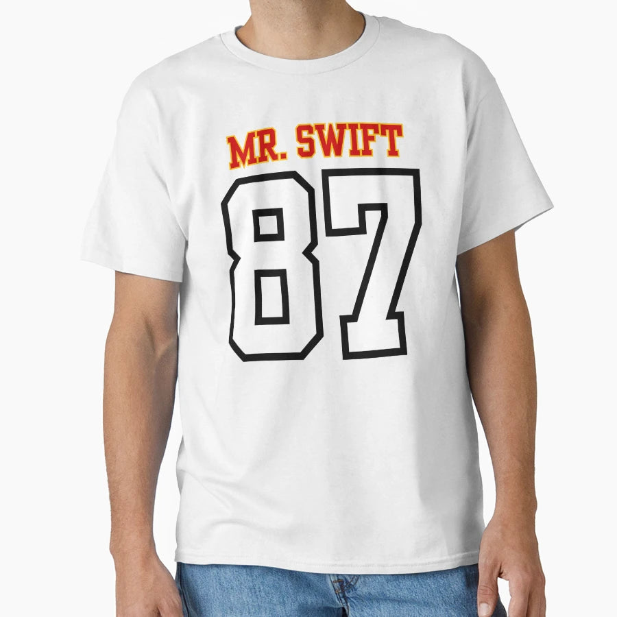 Mr Swift Kelce And Chiefs 87 T-Shirt - Unique Graphic Unisex - T-Shirt, Sweatshirt, Hoodie