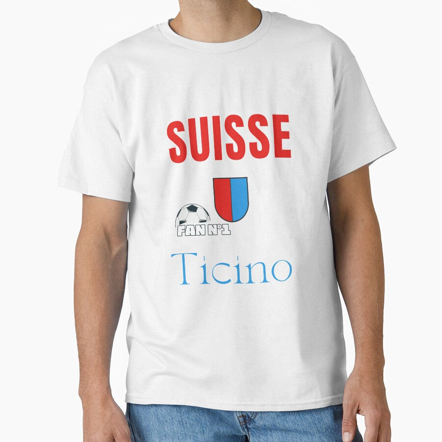 Ticino number one fan Swiss football team-passion by - Adult & Kids T-Shirts, Sweatshirts & Hoodies apparel design preview 1