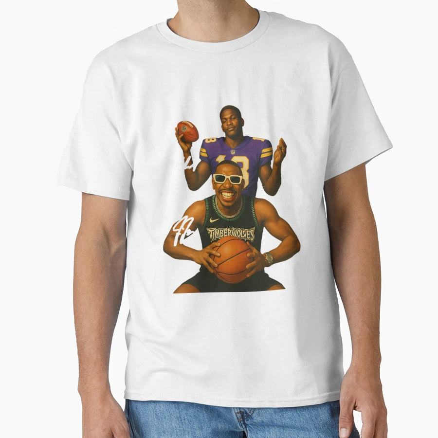 Anthony Edwards And JJ Minnesota T-Shirt - Graphic Print for Adults - T-Shirt, Sweatshirt, Hoodie