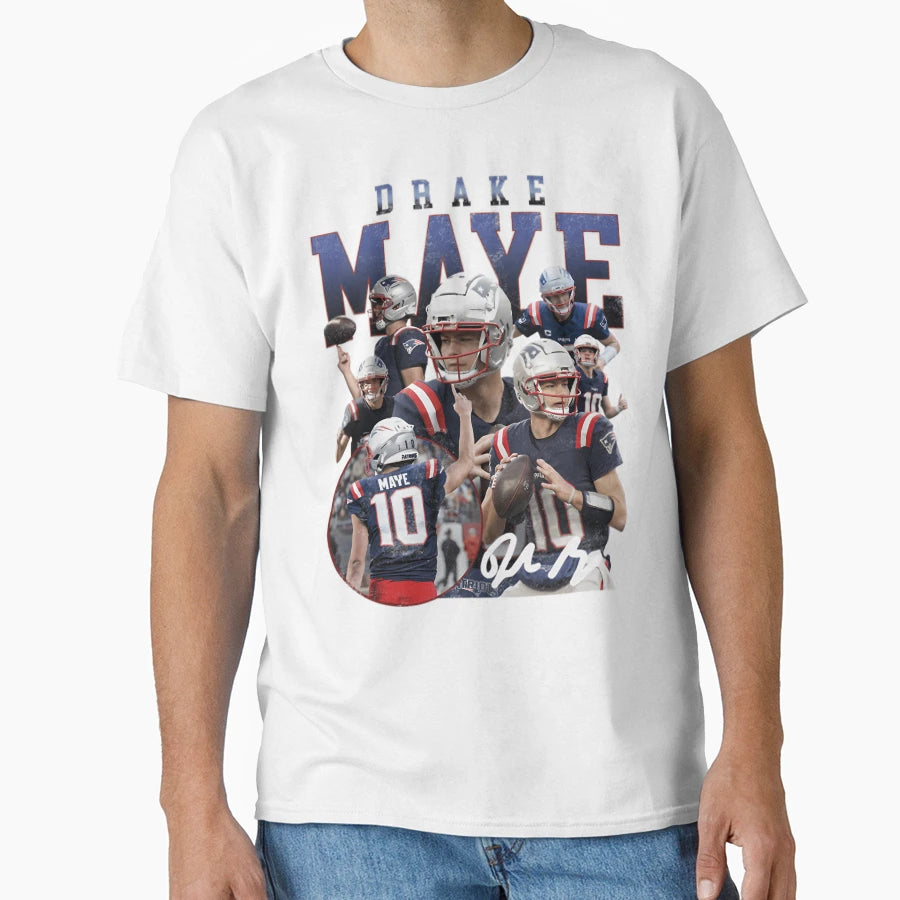 Drake Maye T-Shirt - Fun Novelty Design Unisex - T-Shirt, Sweatshirt, Hoodie