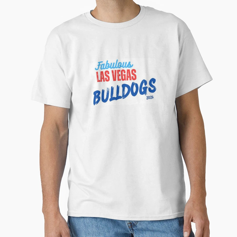 Bulldogs Las Vegas T-Shirt - Novelty Apparel Men Women - T-Shirt, Sweatshirt, Hoodie